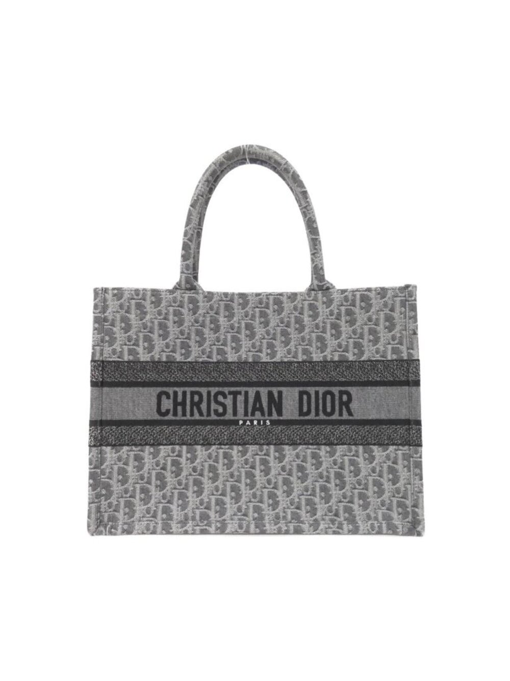 Dior Denim Oblique Book Tote Medium